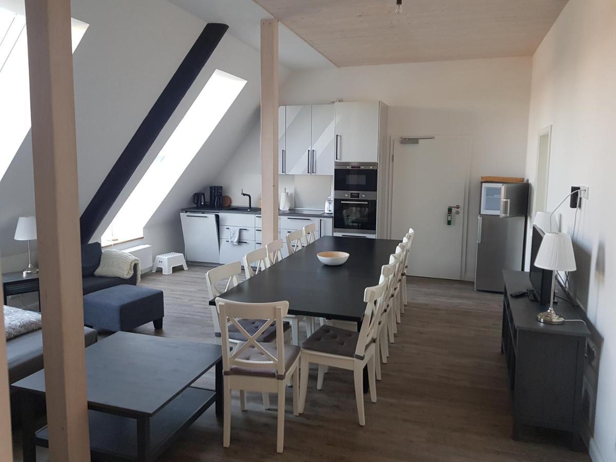 Hausdeich Appartement Hamburg-Harburg Buitenkant foto